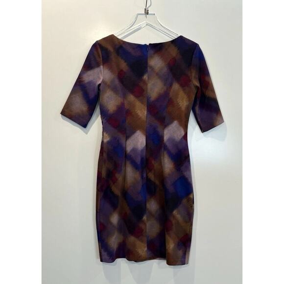 London Times Multi Color Sheath Dress Womens Size 8 (979) - Picture 2 of 4
